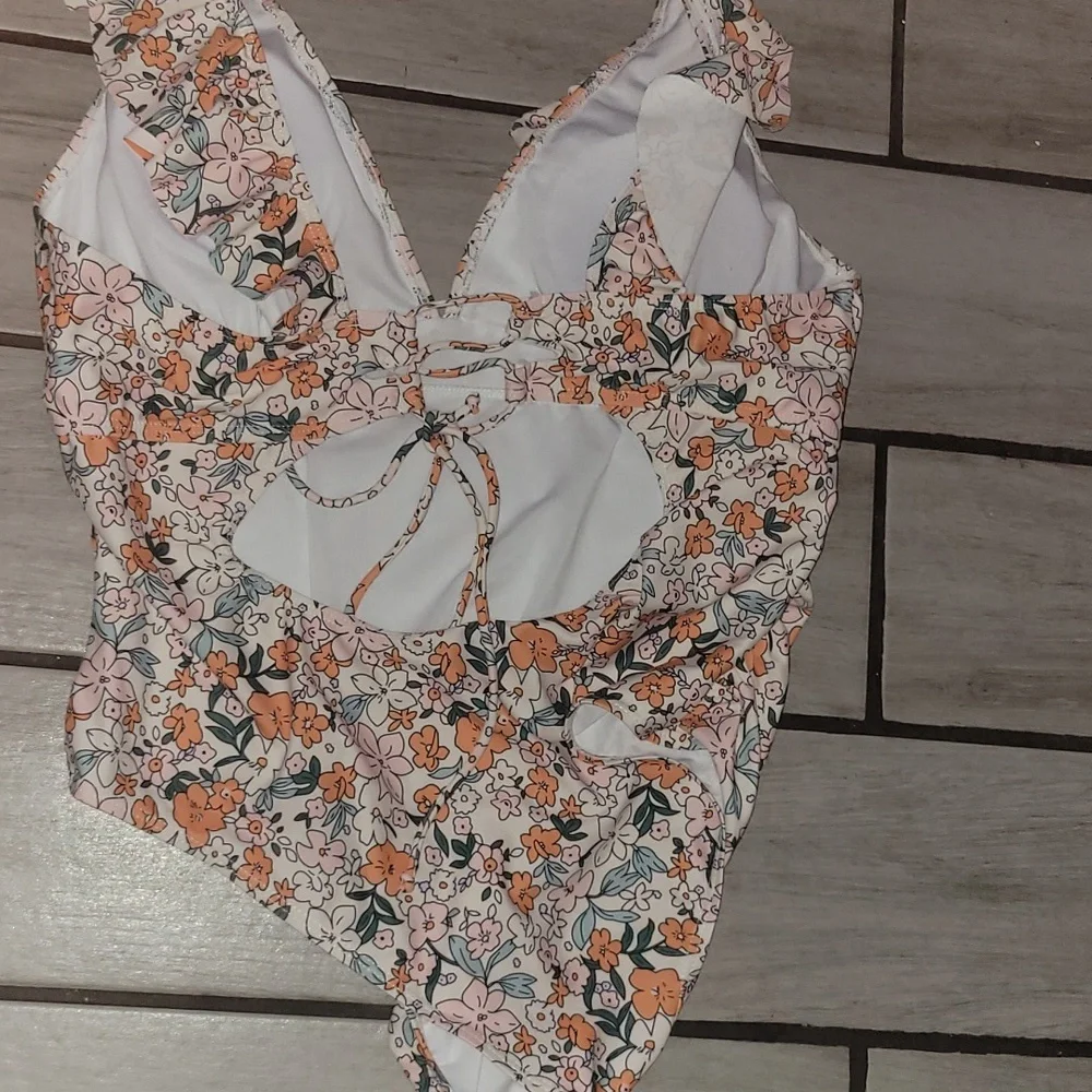 NWOT Cupshe 1 Piece Floral Print Size XXL Firm - Picture 5 of 7